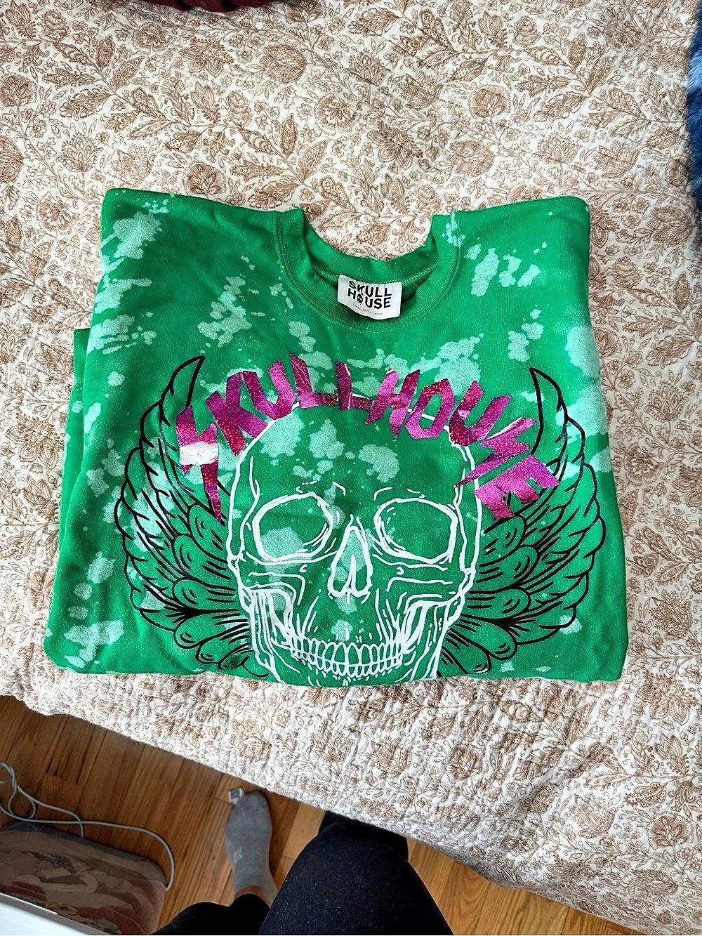 Skullhouse Graphic Tie-Dye sweatshirt